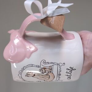 Rae Dunn x Disney Aristocats CAT LIFE Dutchess & Marie Mug with Oversized Bow 🎀